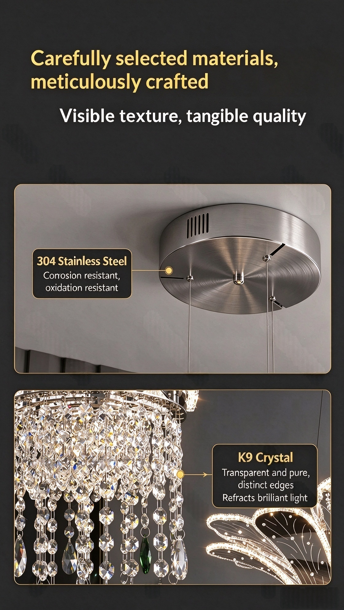 Blossom Crystal Chandelier