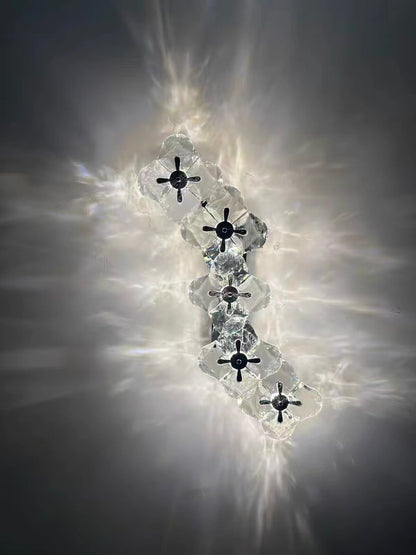 French-style luxury crystal wall lamp (2026 new model)