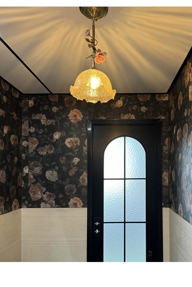 Vintage Rose Chandelier