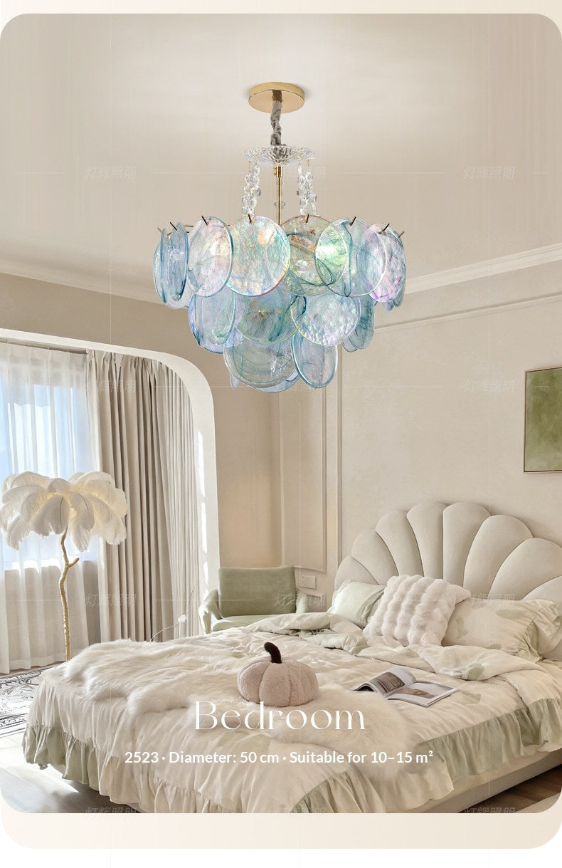 French Colorful Chandelier