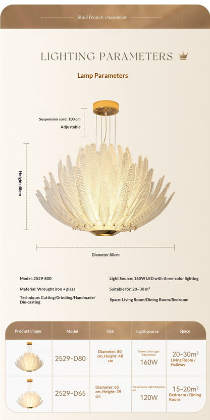 Fàshì diàodēng 4 French-style chandelier