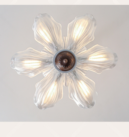 Vintage Magnolia Petal Chandelier