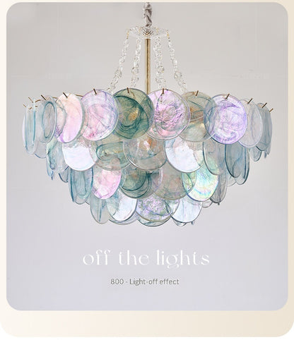 French Colorful Chandelier