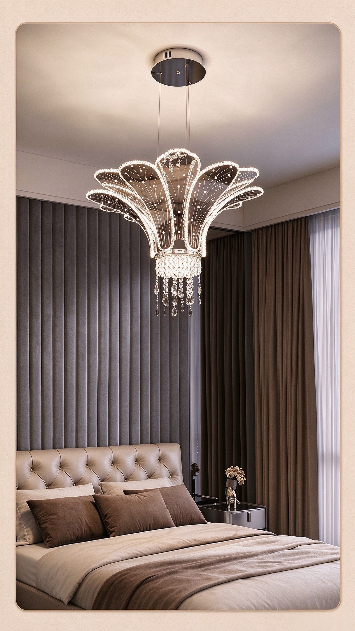 Blossom Crystal Chandelier
