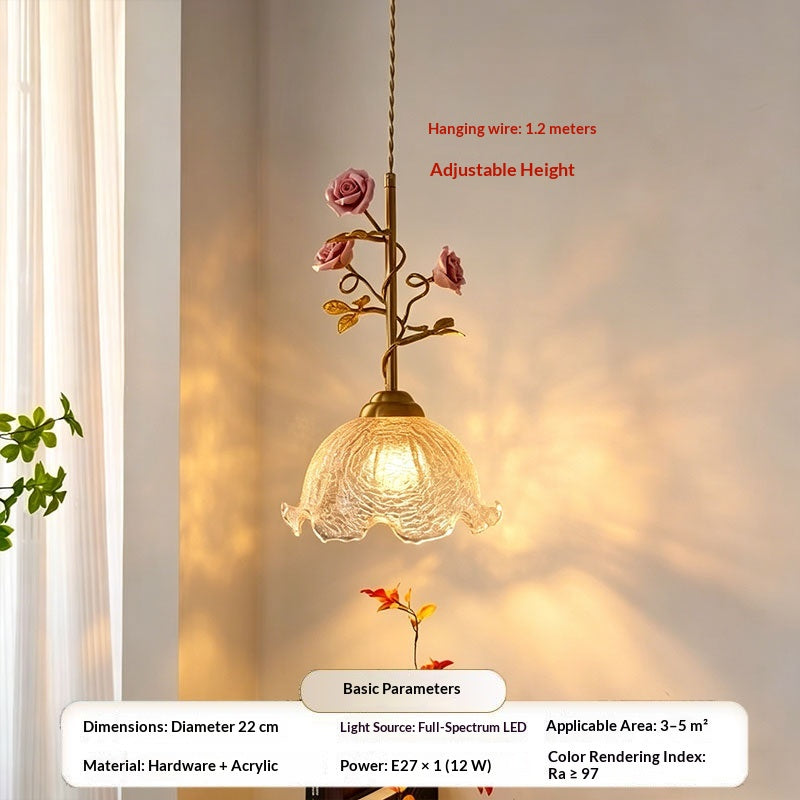 Vintage Rose Chandelier