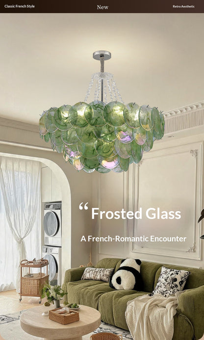 French-style living room chandelier