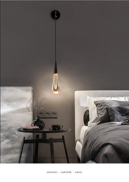 Luxury Crystal Bedside Wall Lamp