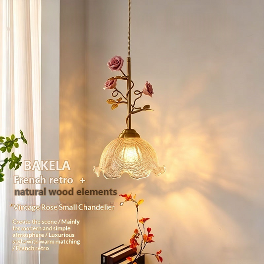 Vintage Rose Chandelier