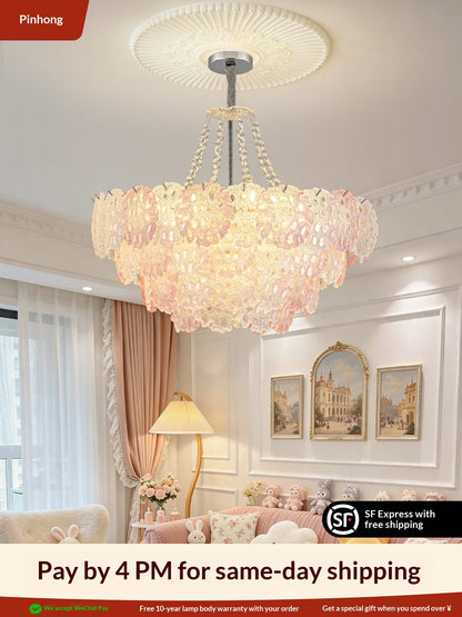Romantic Crystal Living Room Chandelier
