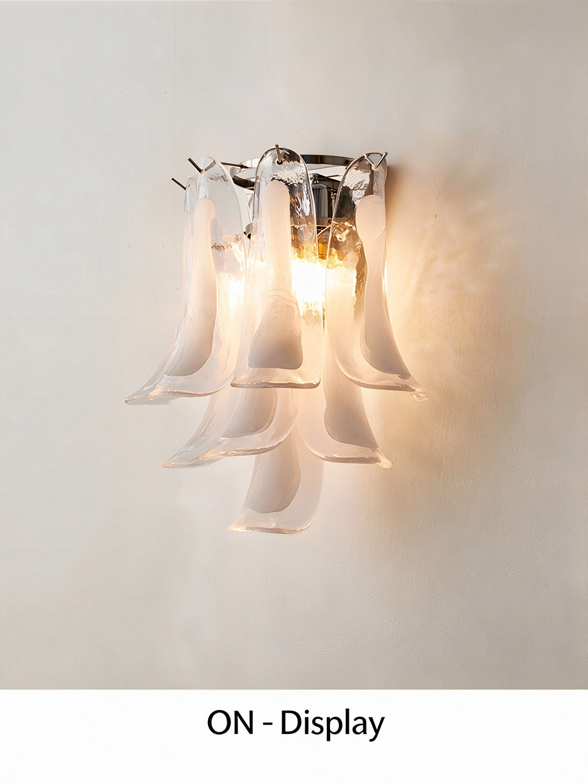 Vintage American Crystal Wall Lamp