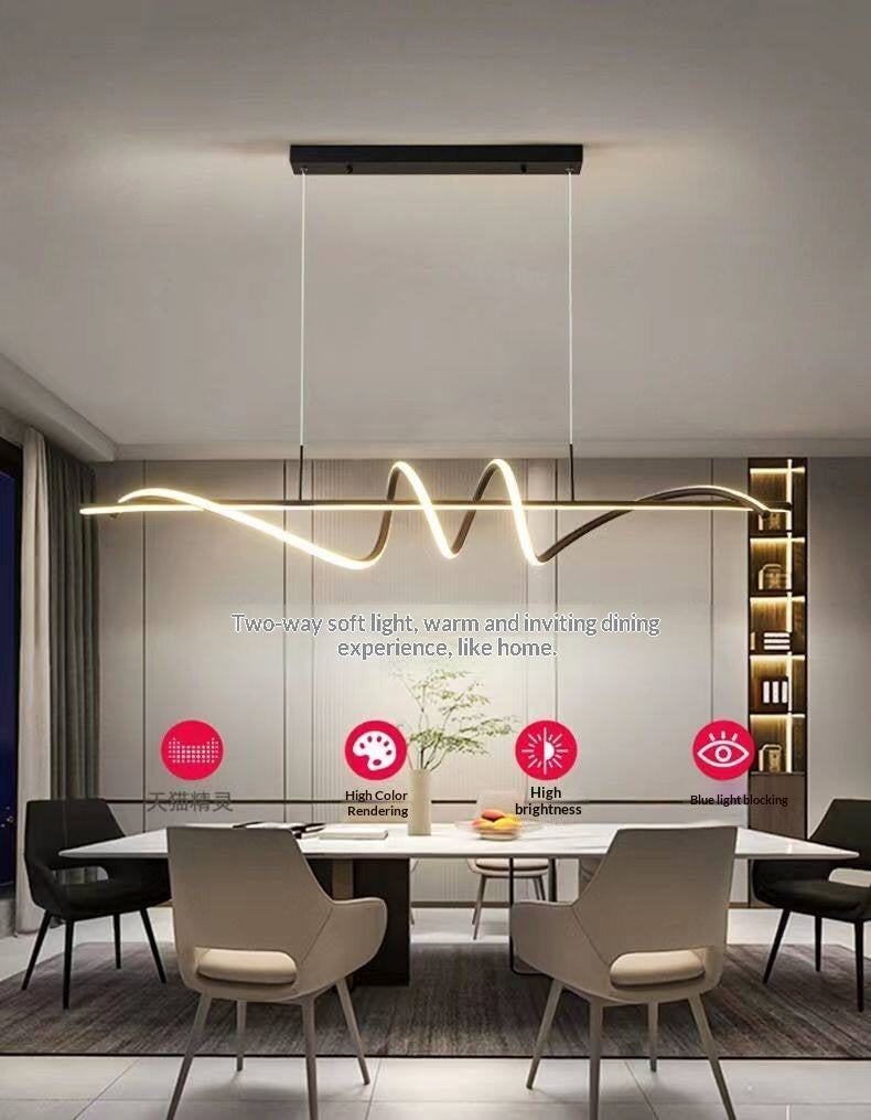 Nordic Minimalist Pendant Light for Dining Rooms