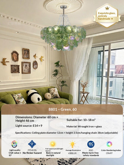 French-style living room chandelier