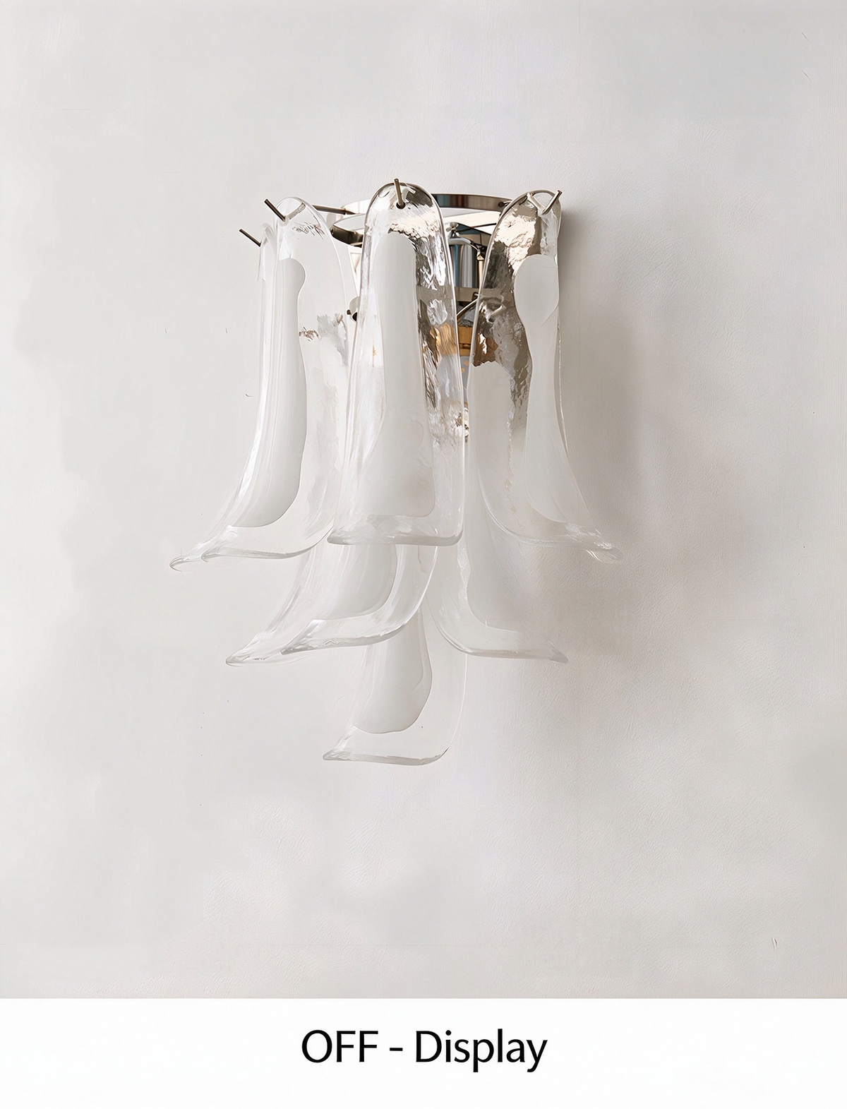 Vintage American Crystal Wall Lamp