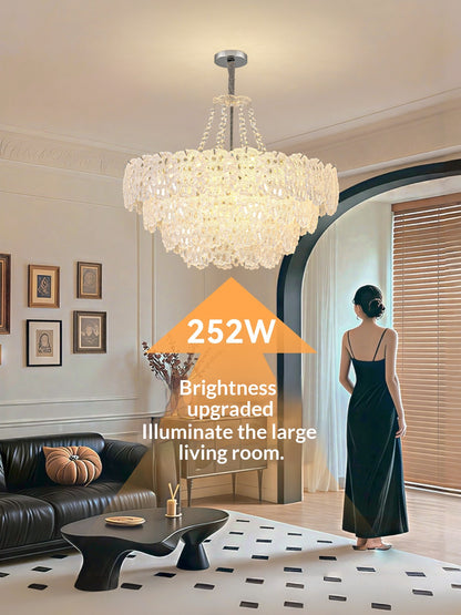 Romantic Crystal Living Room Chandelier