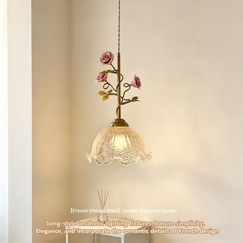 Vintage Rose Chandelier