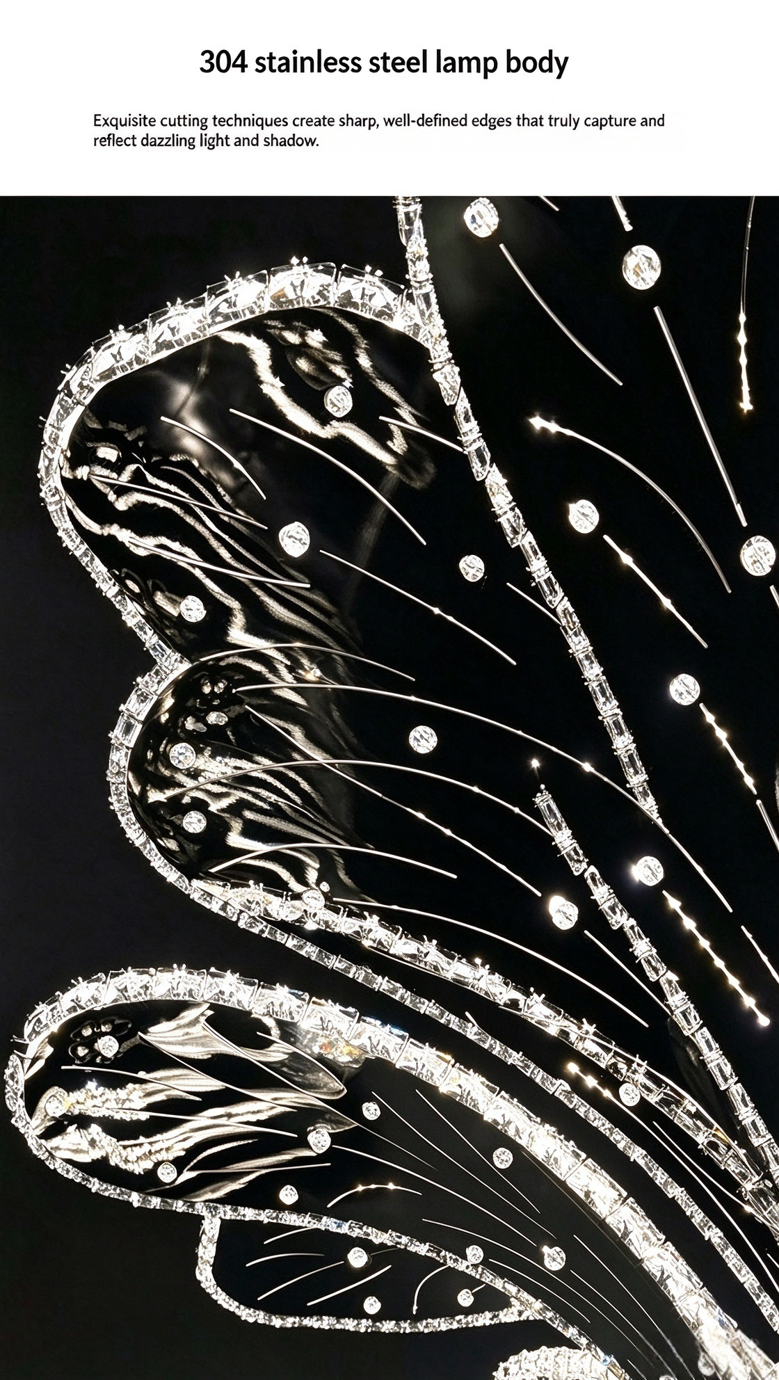 Blossom Crystal Chandelier