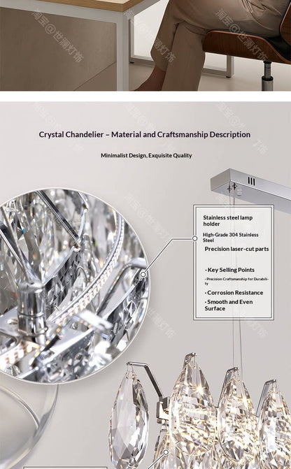 Luxury Crystal Dining Room Chandelier