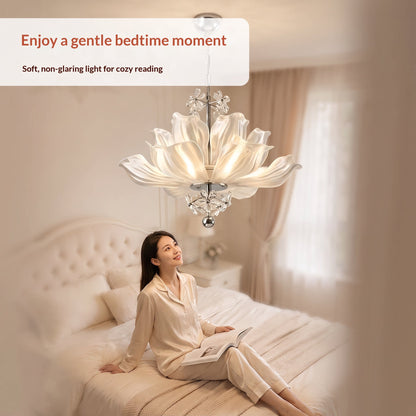 Lotus Crystal Chandelier