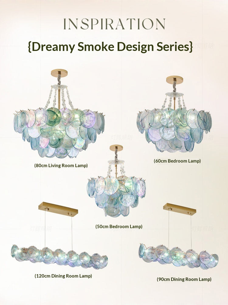 French Colorful Chandelier