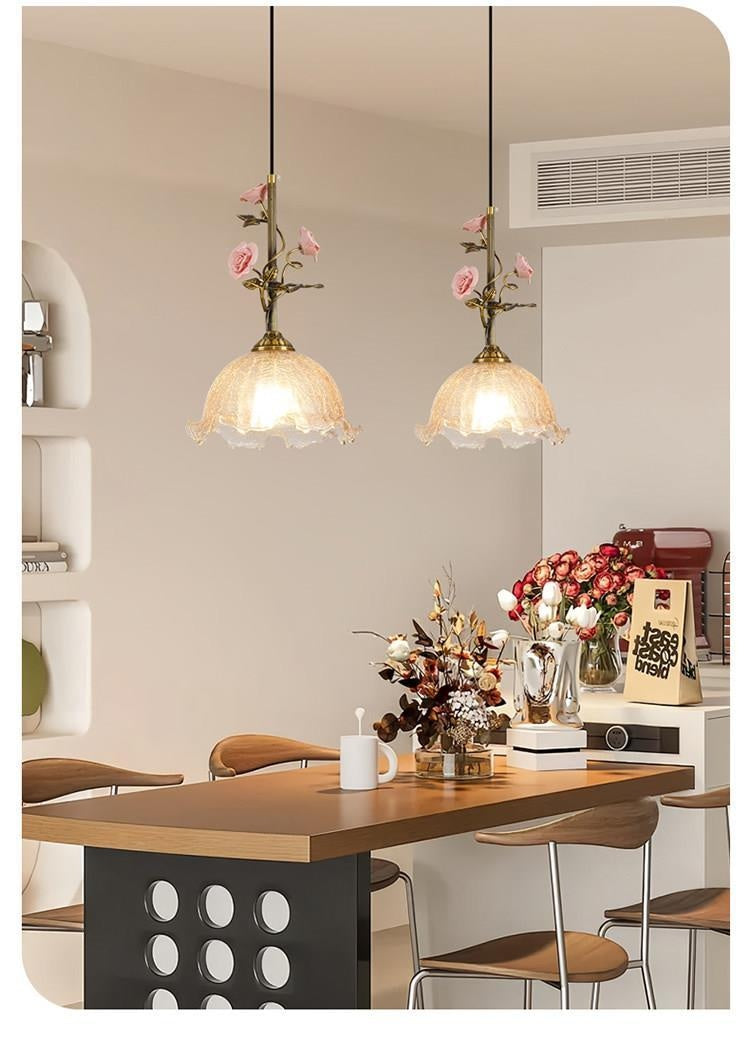 Vintage Rose Chandelier