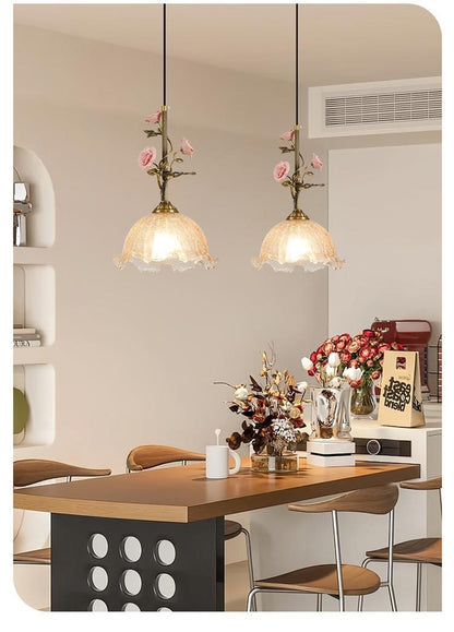 Vintage Rose Chandelier