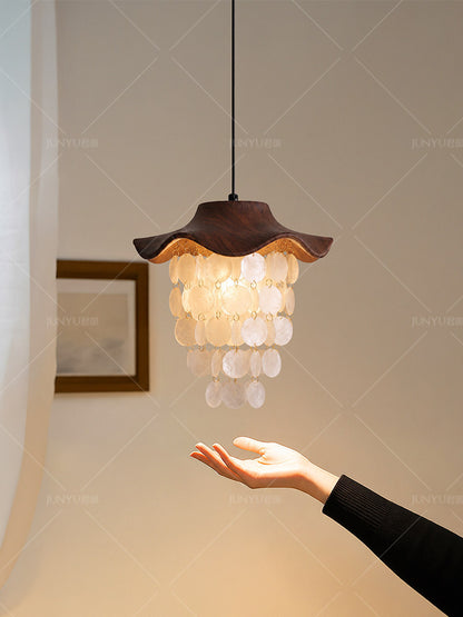 Shell Wind Chime Pendant Light