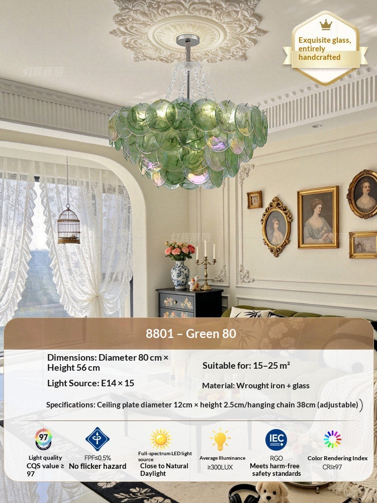 French-style living room chandelier
