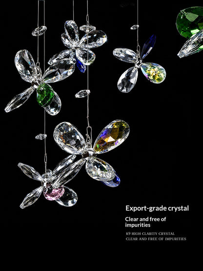 Light Luxury Butterfly Crystal Chandelier