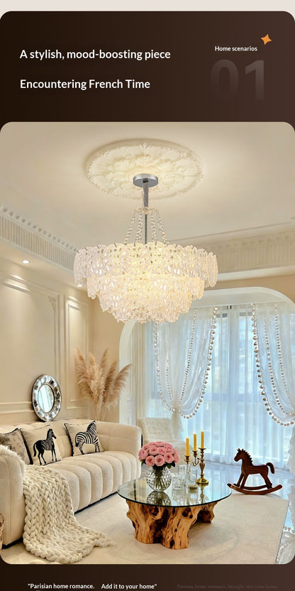 Romantic Crystal Living Room Chandelier