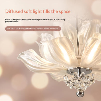 Lotus Crystal Chandelier