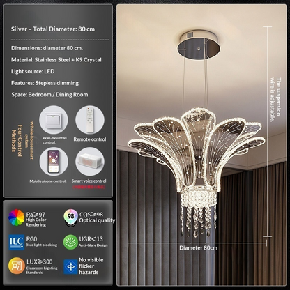Blossom Crystal Chandelier
