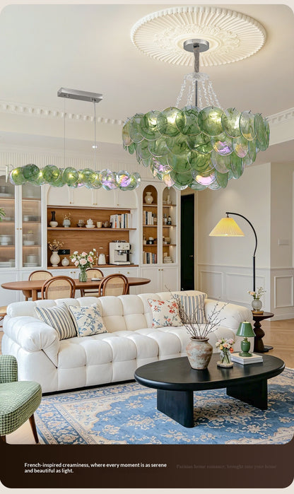 French-style living room chandelier