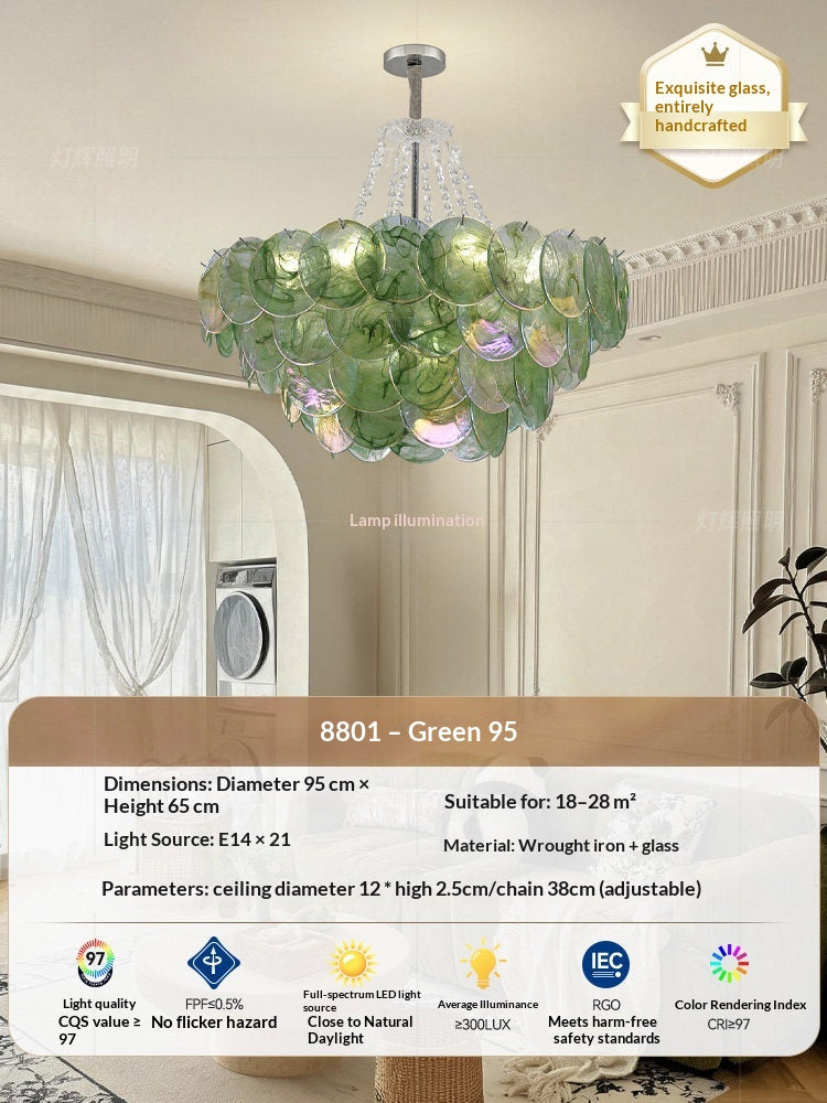 French-style living room chandelier