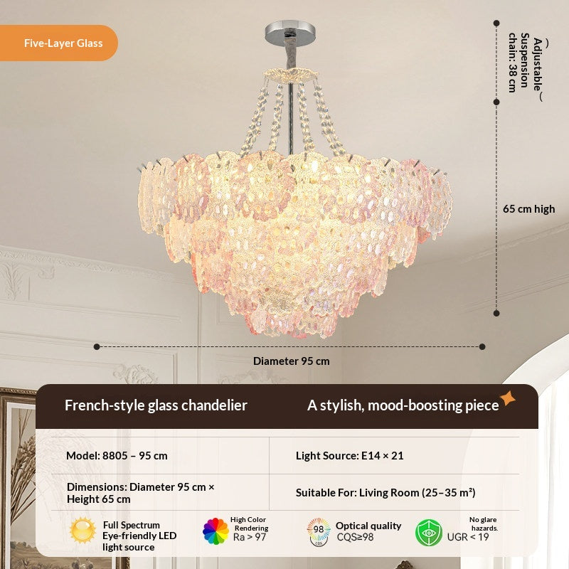 Romantic Crystal Living Room Chandelier