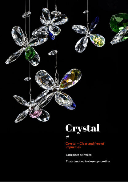 Light Luxury Butterfly Crystal Chandelier