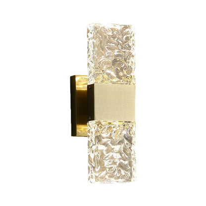 Crystal Wall Lamp for Living Room Feature Wall
