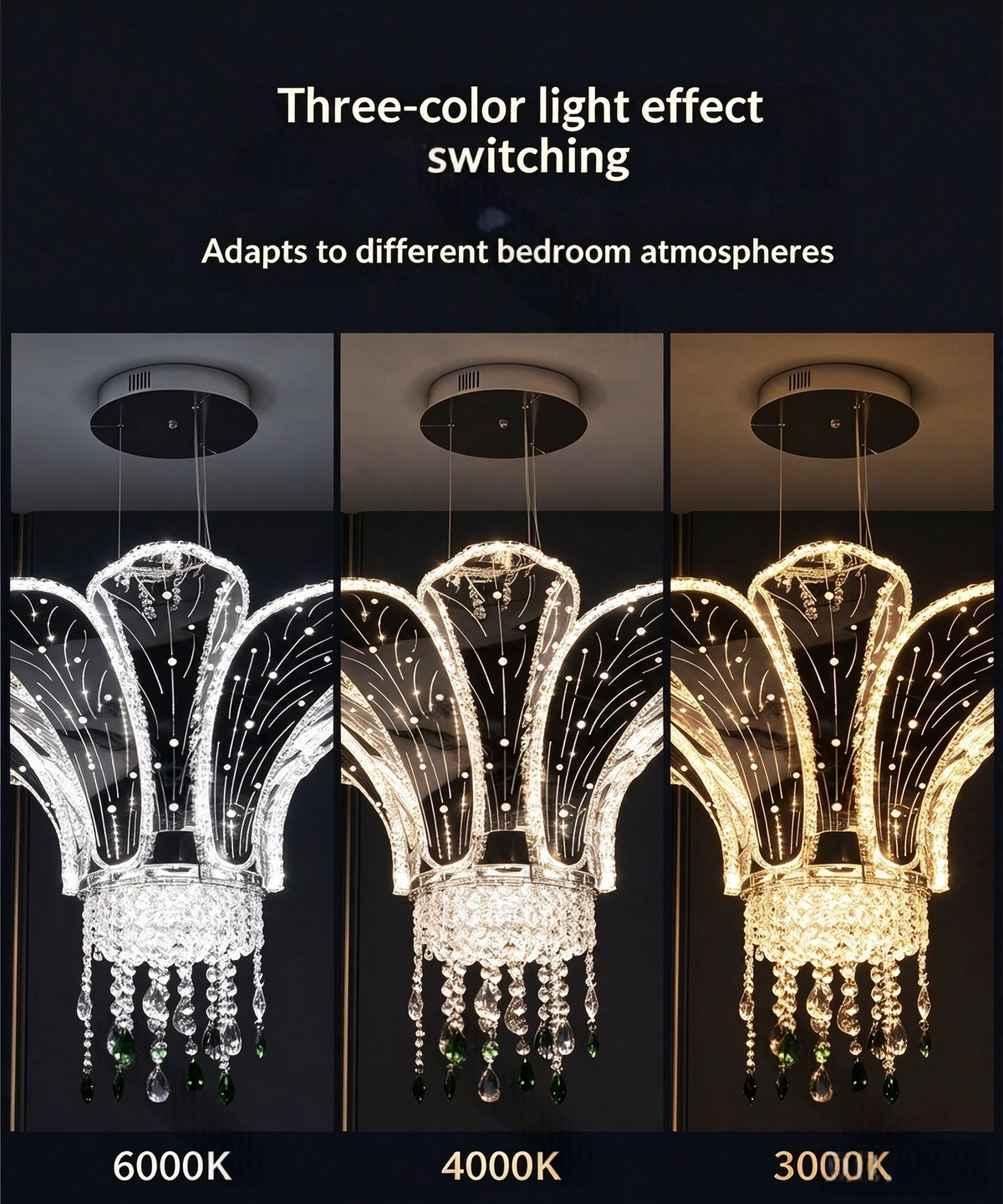 Blossom Crystal Chandelier