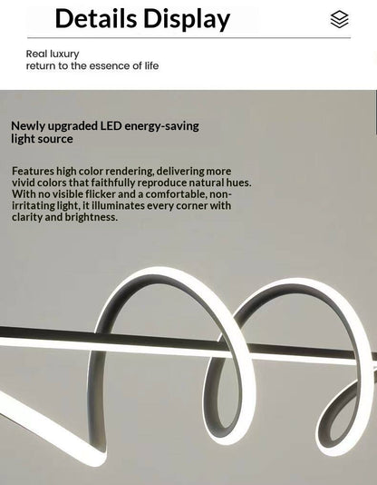 Nordic Minimalist Pendant Light for Dining Rooms