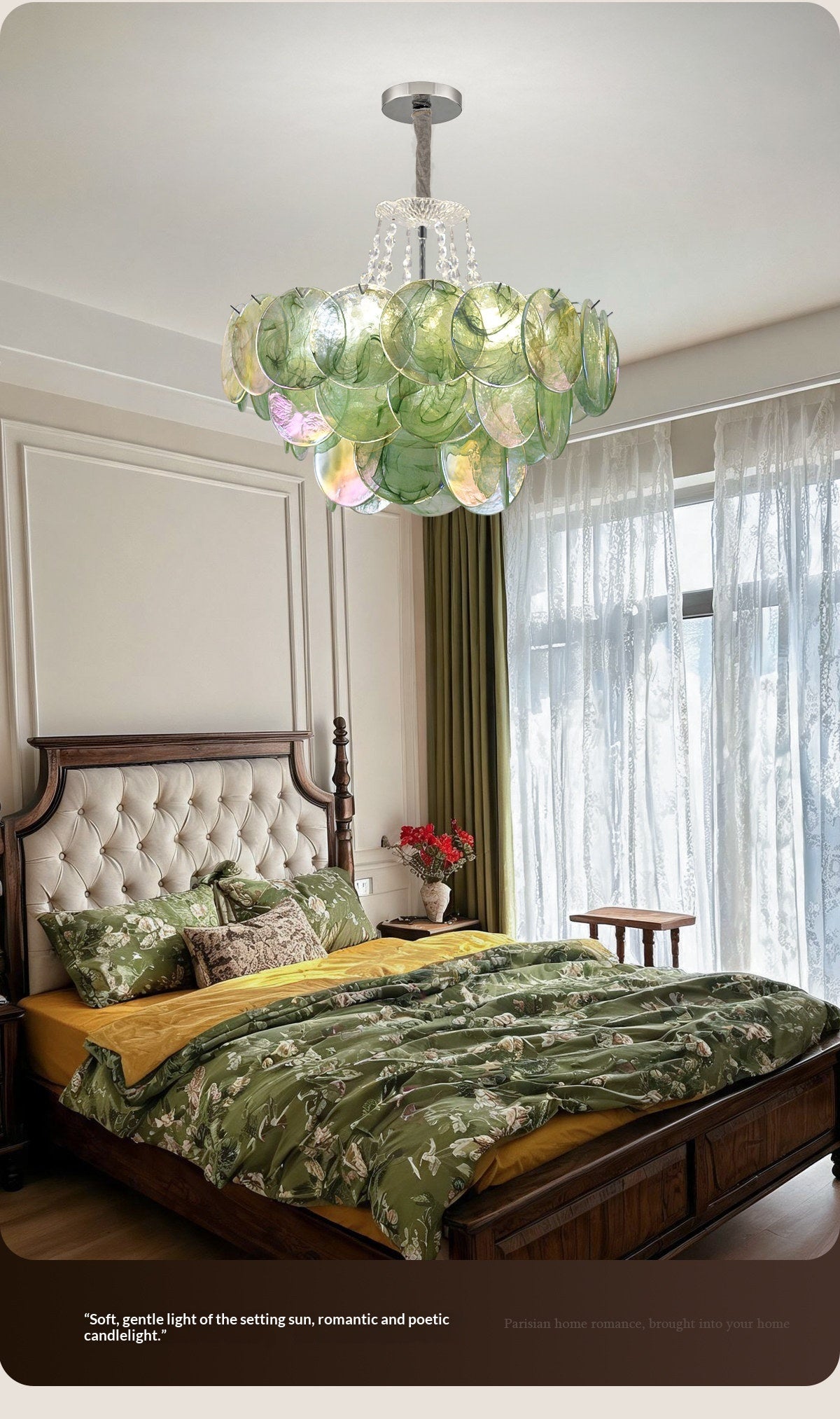 French-style living room chandelier