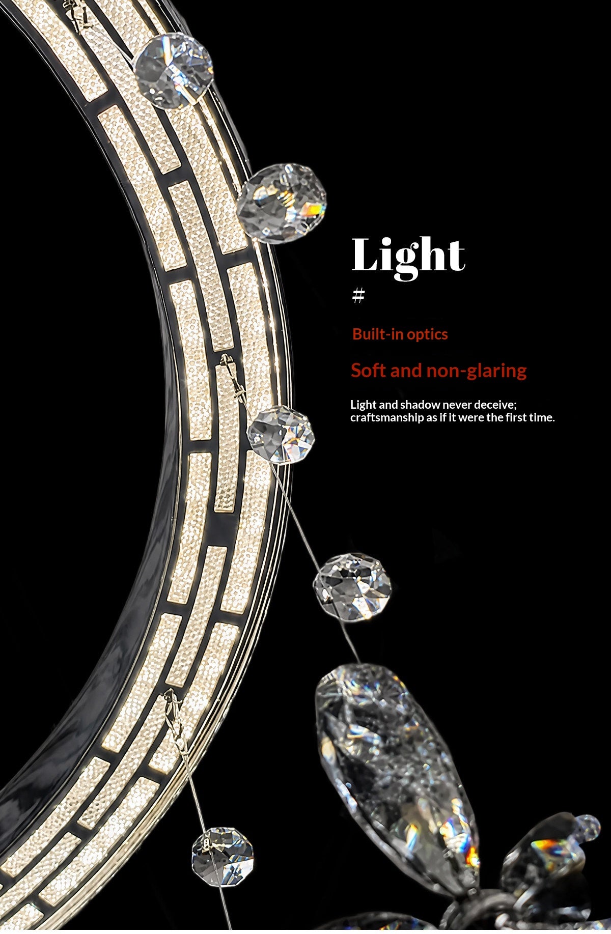Light Luxury Butterfly Crystal Chandelier