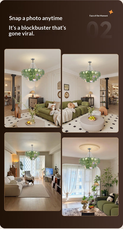 French-style living room chandelier