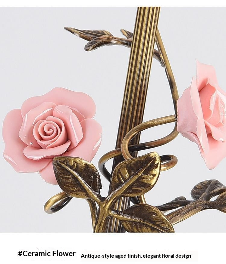 Vintage Rose Chandelier
