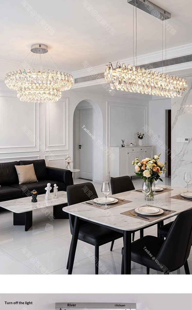 Luxury Crystal Dining Room Chandelier