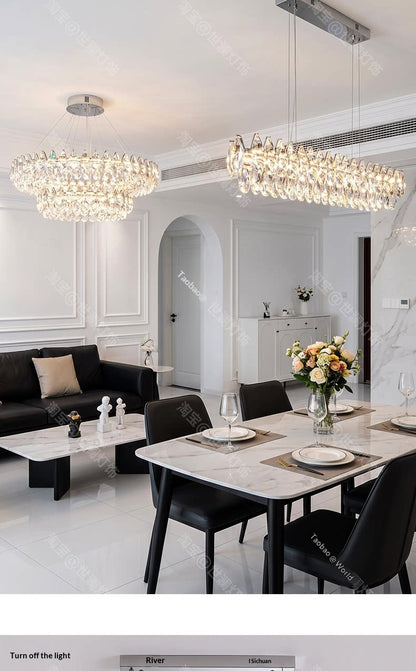 Luxury Crystal Dining Room Chandelier