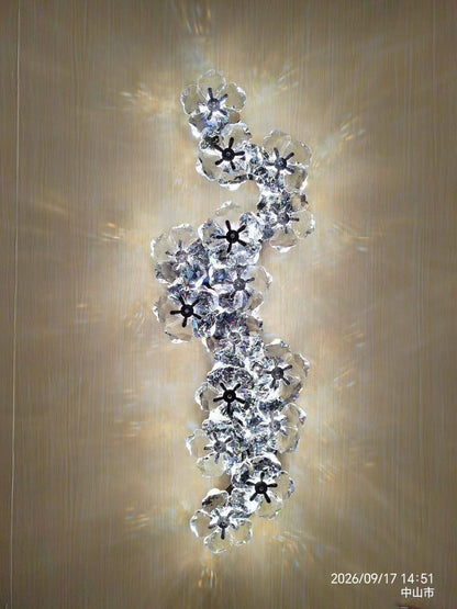 French-style luxury crystal wall lamp (2026 new model)