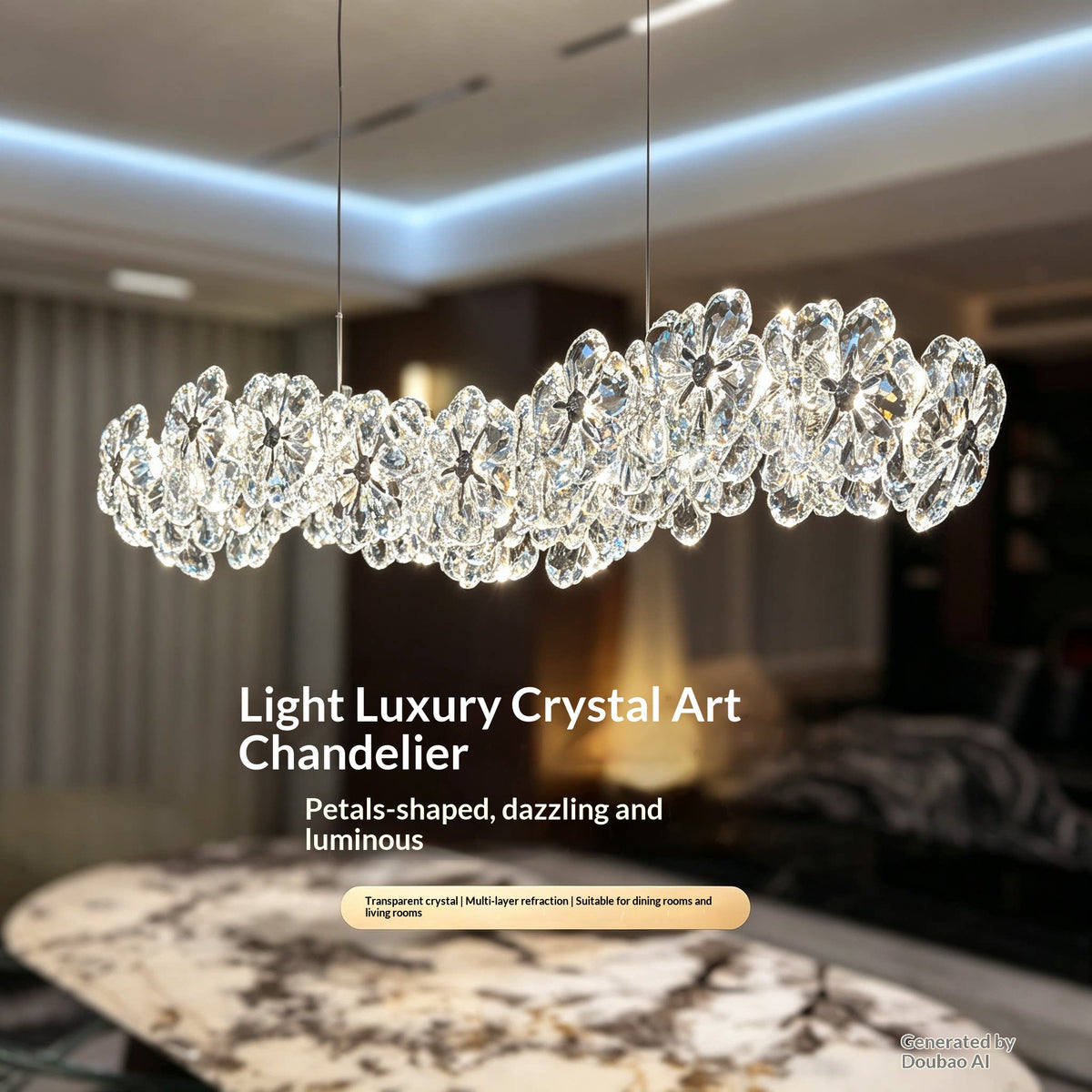 Modern Luxury Crystal Chandelier (2026 New Model)