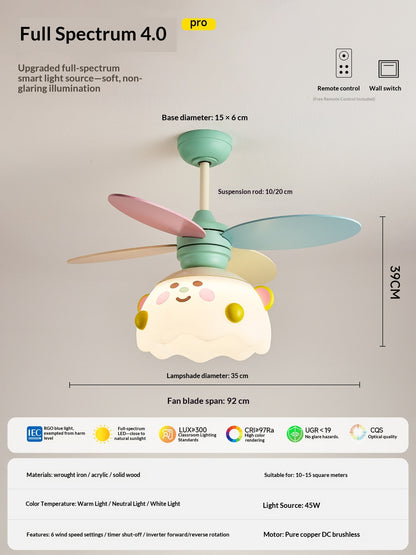 Children's Room Fan Light