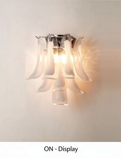 Vintage American Crystal Wall Lamp