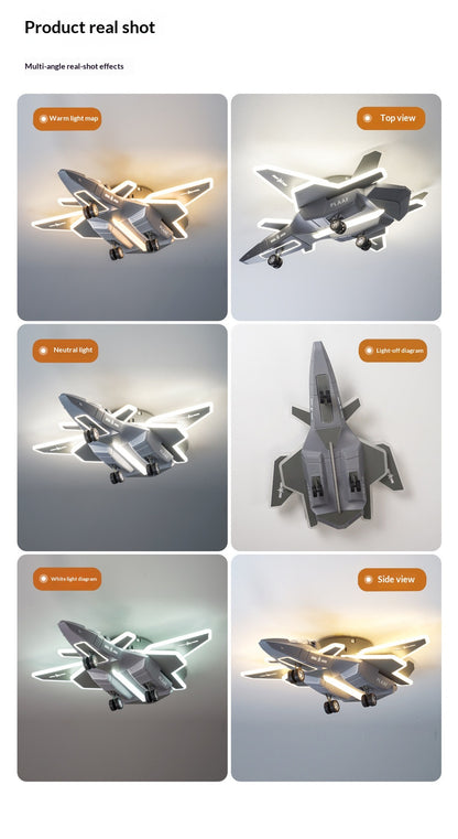 Kreative Deckenleuchte/Hängeleuchte in Flugzeugform